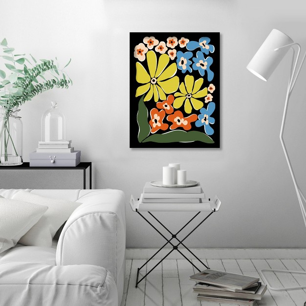 Americanflat Boho Botanical Wall Art Room Decor Matisse Garden Night By Miho Art Studio