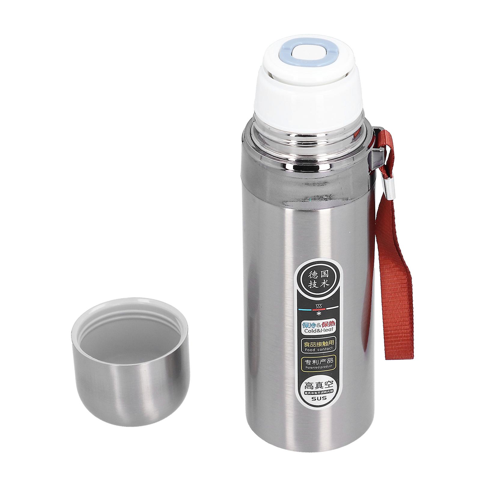 Thermal Cup 500ml 304 Stainless Steel Portable Tea Bottle for Home Travel Camping