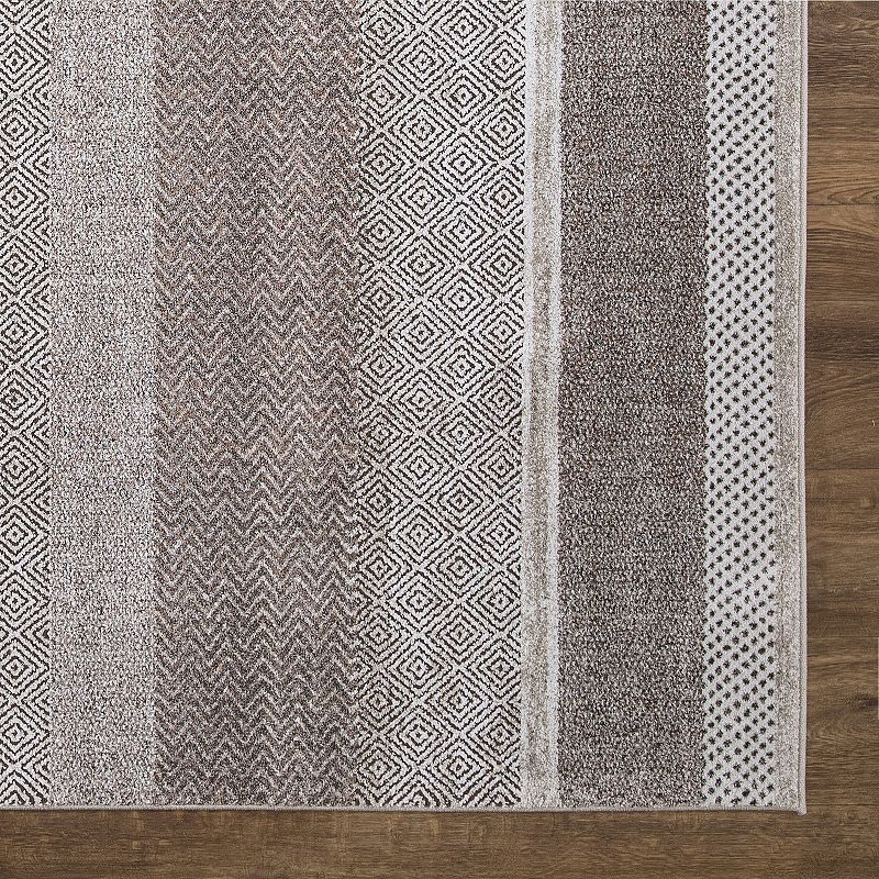 Concord Global Positano Toscano Stripe Area Rug