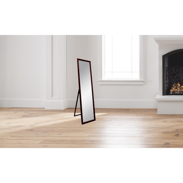 Floor Mirror Brown Ore International