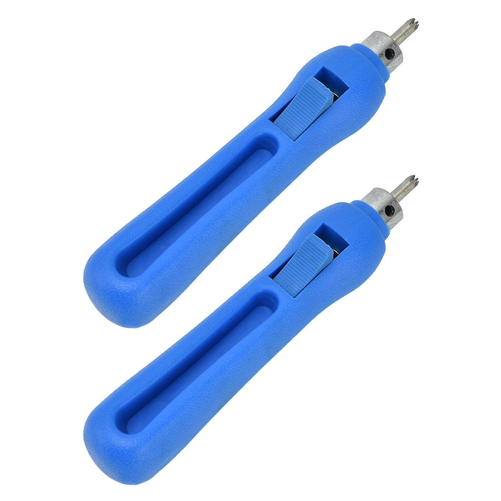 2Pcs Drip Irrigation Hole Punch Tool Plastic Stainless Steel Dripper Holes Punchers 3‑8mm