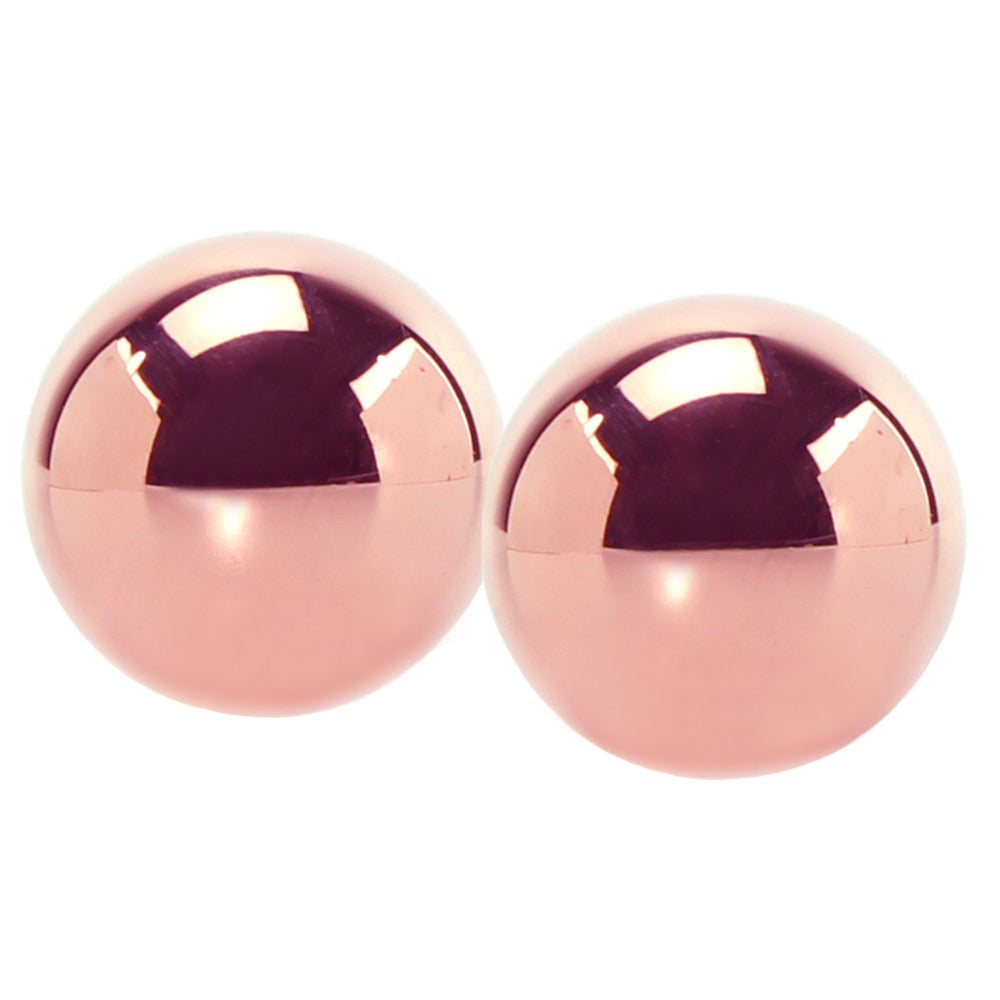 FantasyCherry Weighted Kegel Balls in Rose Gold