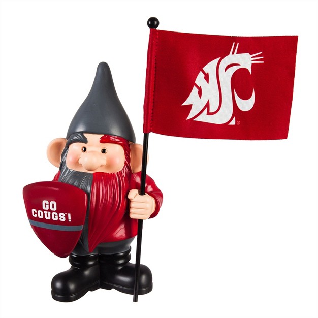 Evergreen Washington State University Flag Holder Gnome