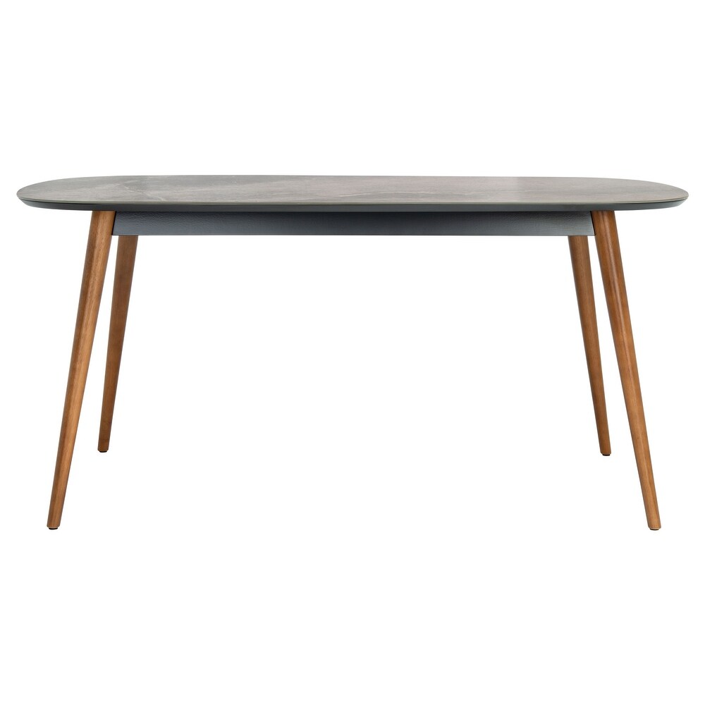 SAFAVIEH Couture Pedro Mid Century Dining Table   40\