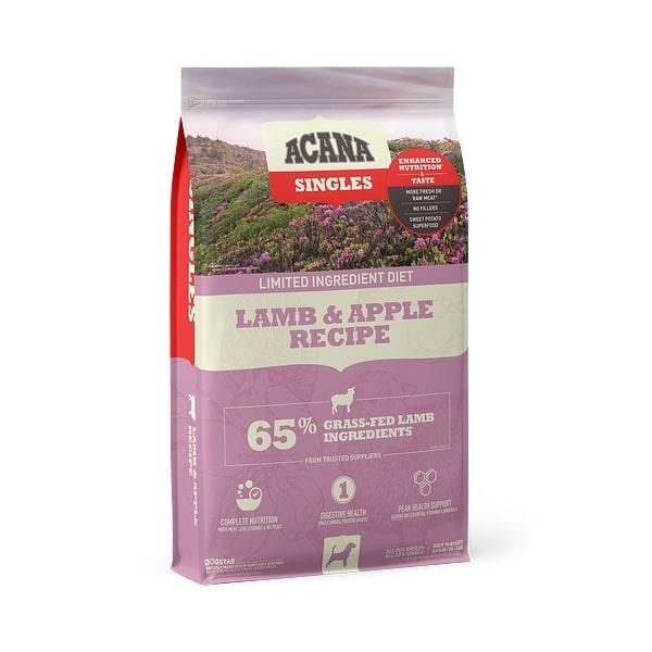 ACANA Singles Lamb and Apple Recipe Grain Free Dry Dog Food