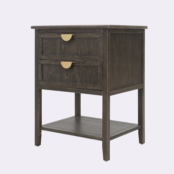 2 Drawer Side table