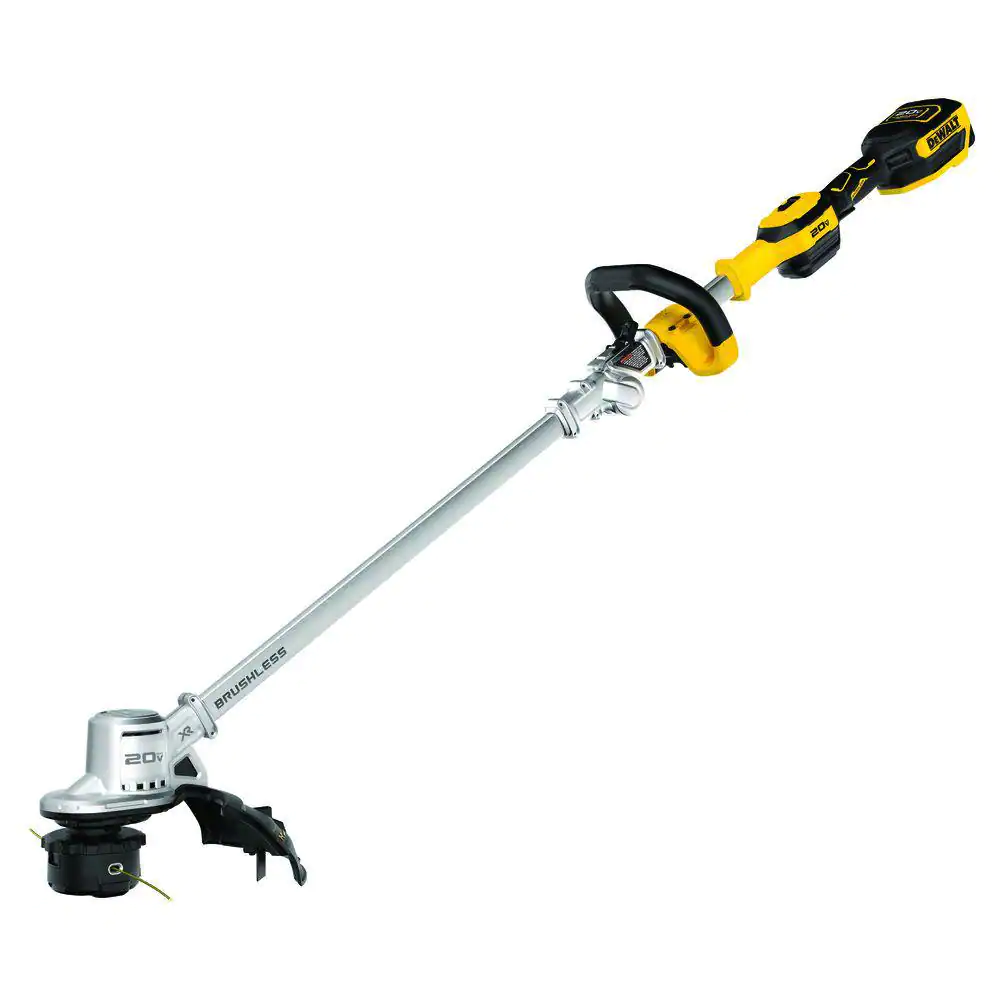 DEWALT DCST922P1 20V MAX Lithium-Ion Brushless Cordless String Trimmer with (1) 5.0Ah Battery and Charger Included