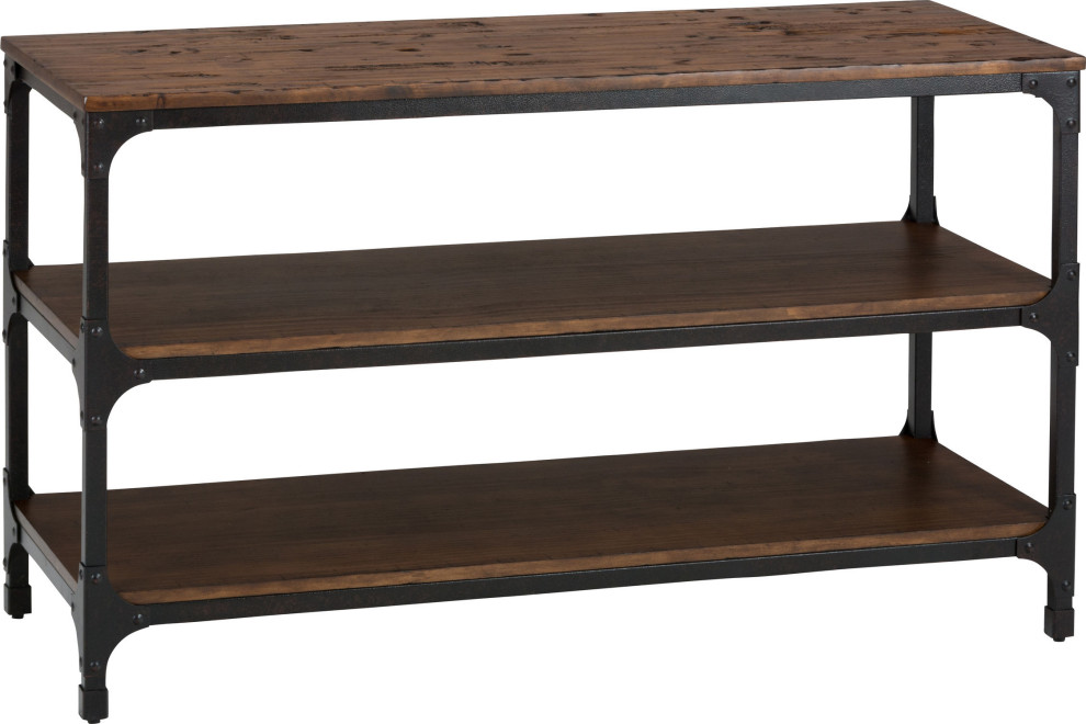 Urban Nature Sofa Table   Industrial   Console Tables   by HedgeApple  Houzz