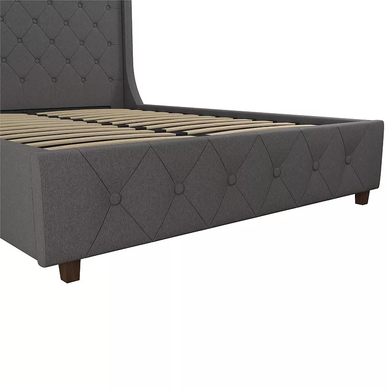 CosmoLiving Mercer Upholstered Bed