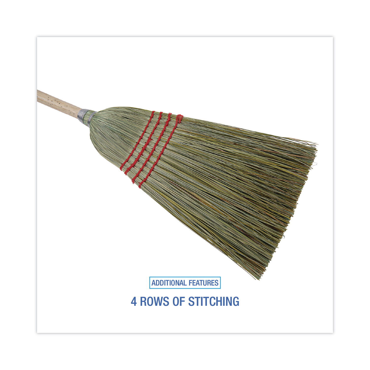 Mixed Fiber Maid Broom by Boardwalkandreg; BWK920YCT