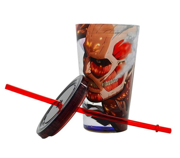 Just Funky Colossus Attack On Titan Travel Cup