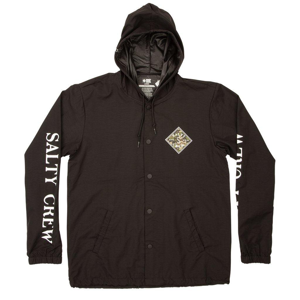 Salty Crew Tippet Decoy Snap Jacket Black