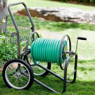 LIBERTY GARDEN 300 ft. 2-Wheel Industrial Hose Cart 880