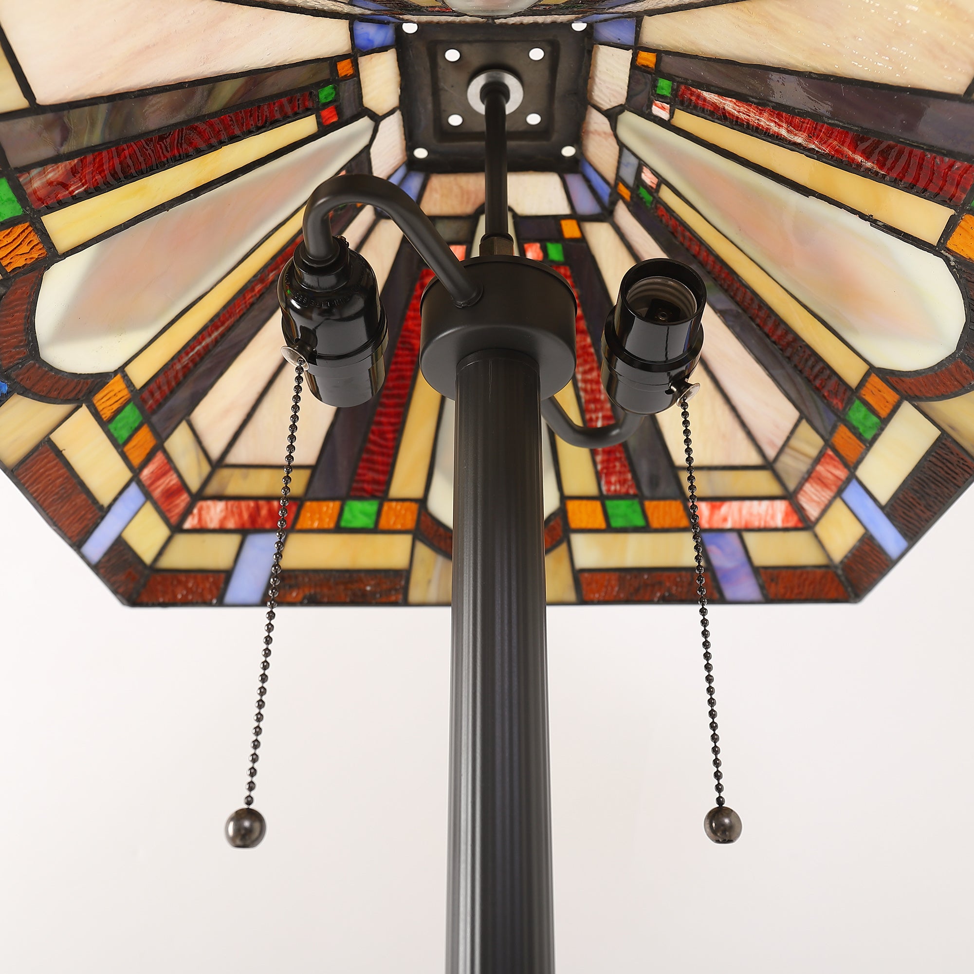  Style Floor Lamp Stained Glass Reading 65