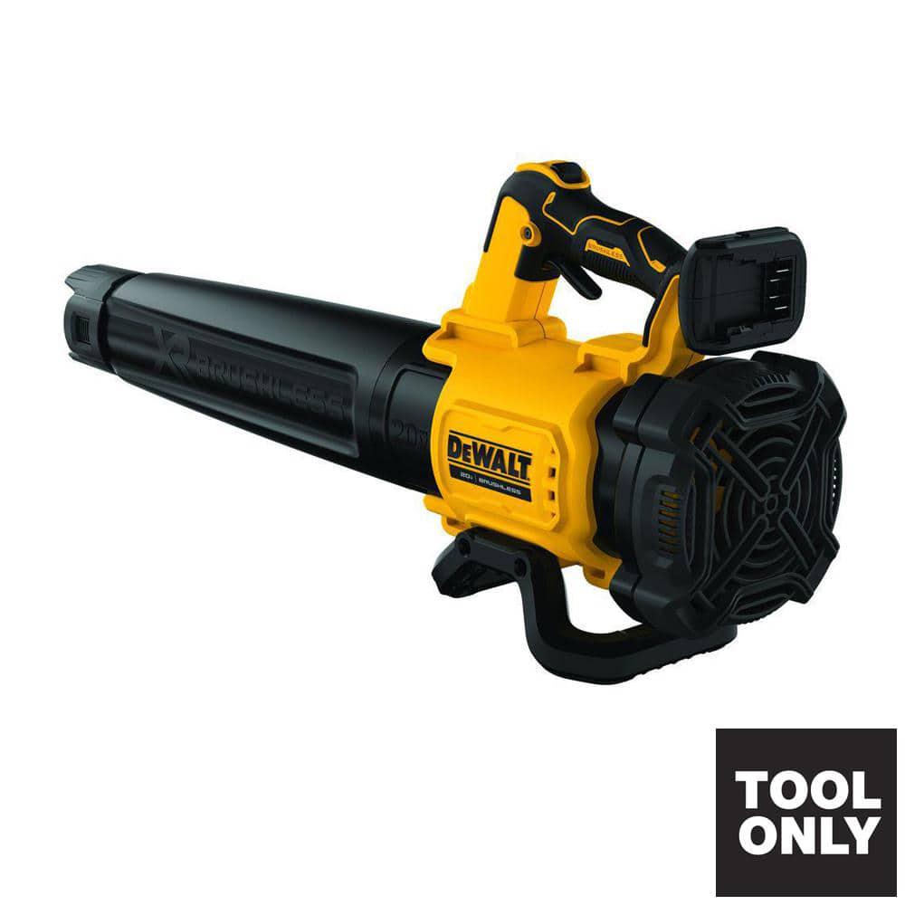 DEWALT 20V MAX 125 MPH 450 CFM Cordless Brushless Battery Powered Handheld Leaf Blower