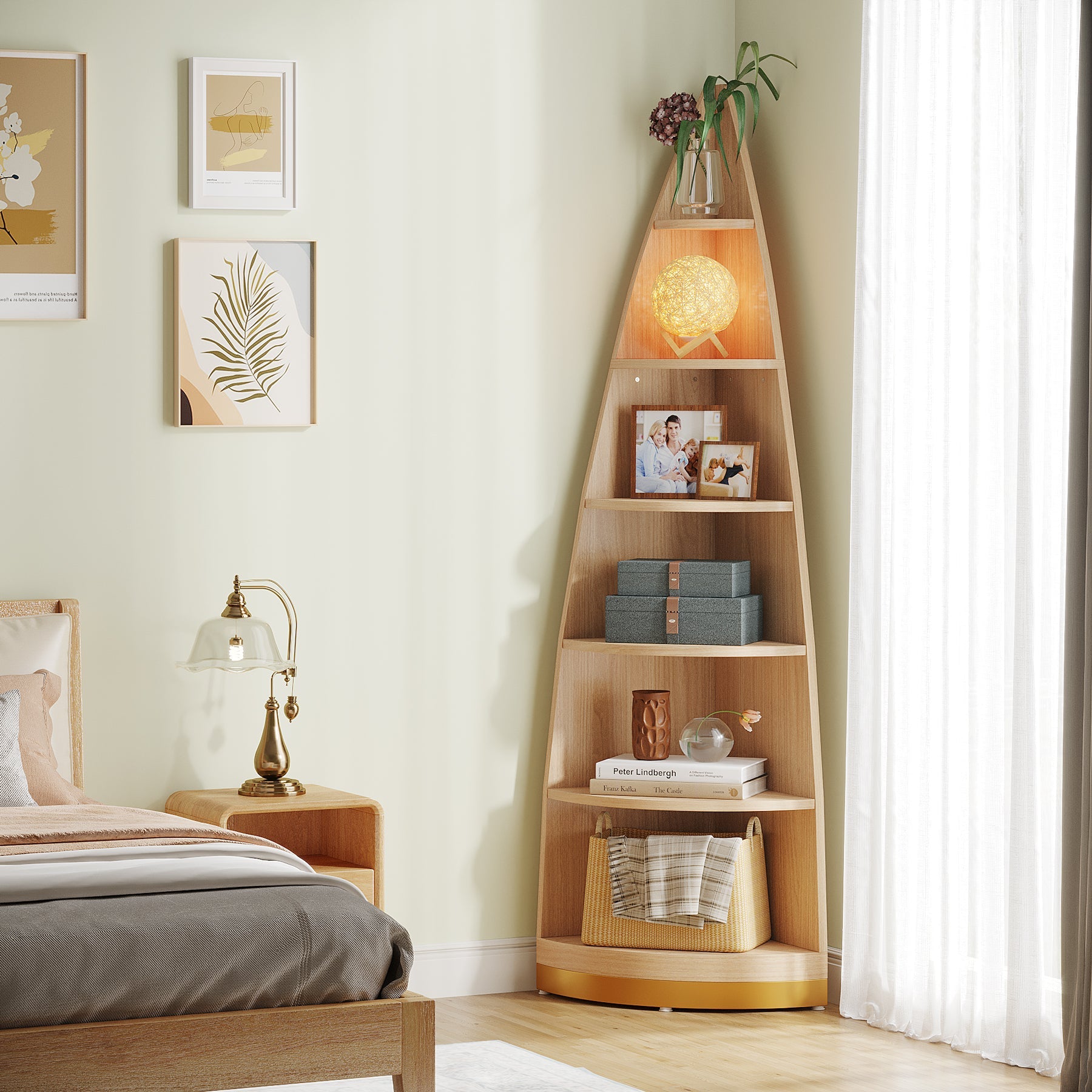 6-Tier Corner Shelf, 71