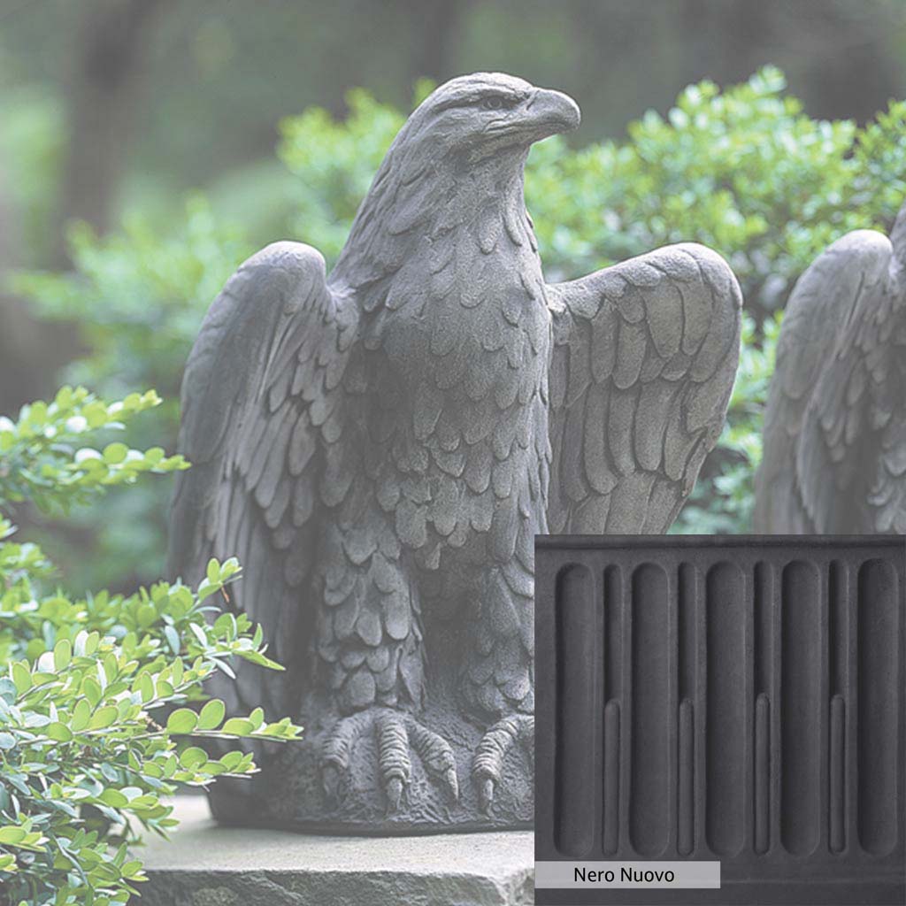 Campania International Eagle Looking Left Statue