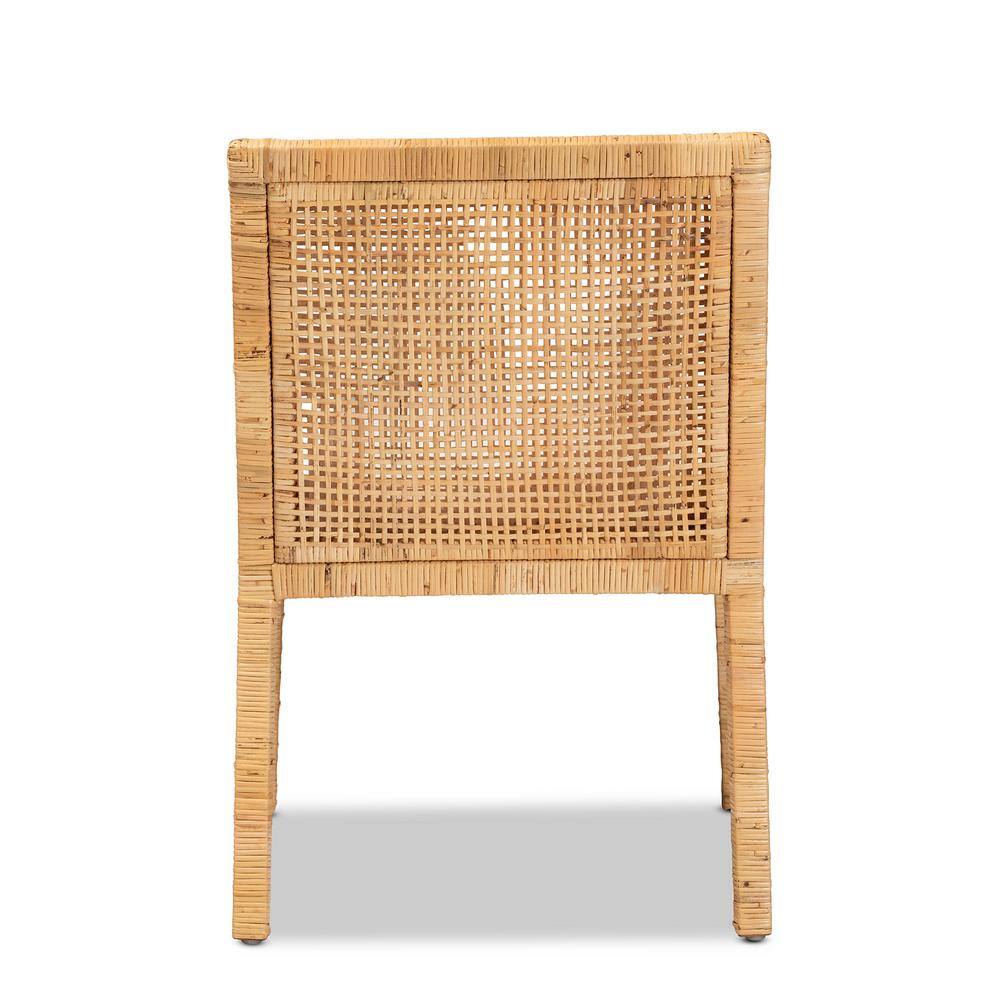 bali  pari Karis Natural and White Dining Chair 185-11869-HD