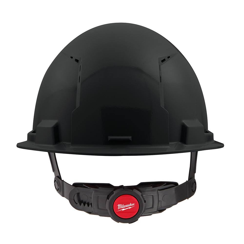 MW BOLT Black Type 1 Class C Front Brim Vented Hard Hat with 6-Point Ratcheting Suspension (10-Pack) 48-73-1230X10