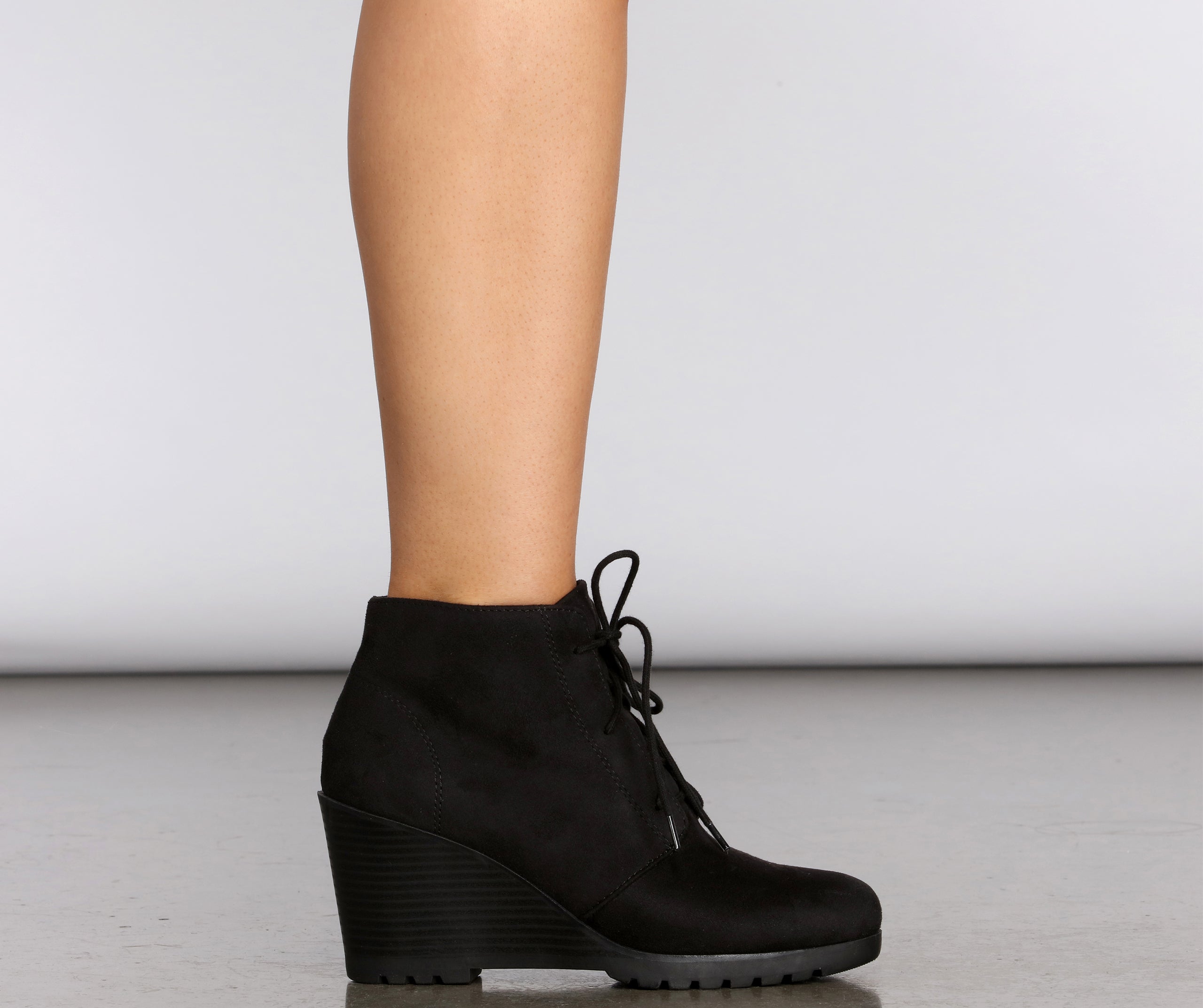 Day By Day Wedge Booties