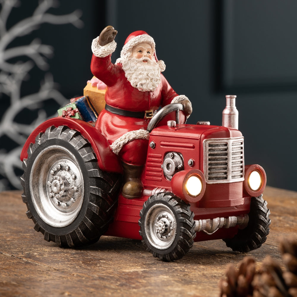 Aynsley Santa Tractor LED