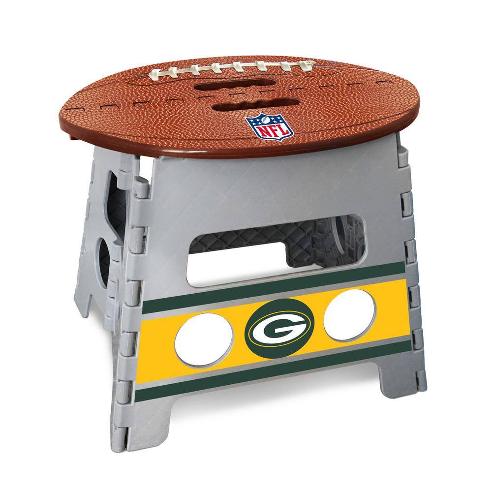 FANMATS NFL Green Bay Packers Plastic Folding Step Stool 24435