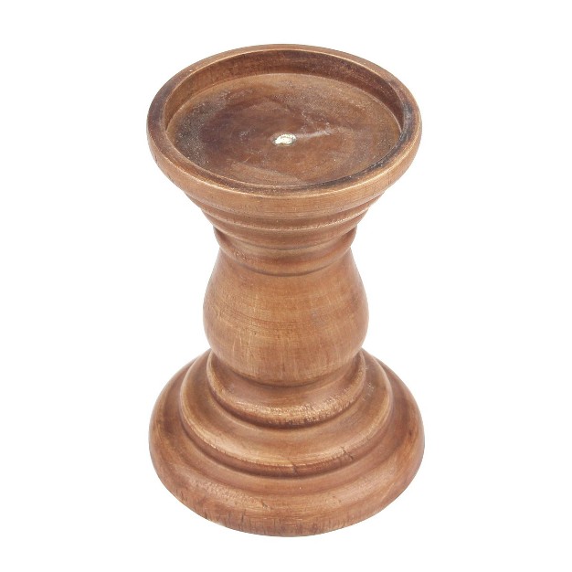 Candle Stick Holder Brown Stonebriar Collection