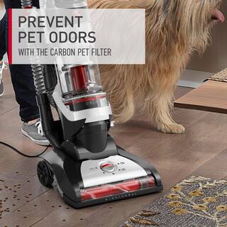 HOOVER WindTunnel Bagless Pet Upright Vacuum Cleaner with Automatic Cord Rewind UH71320V