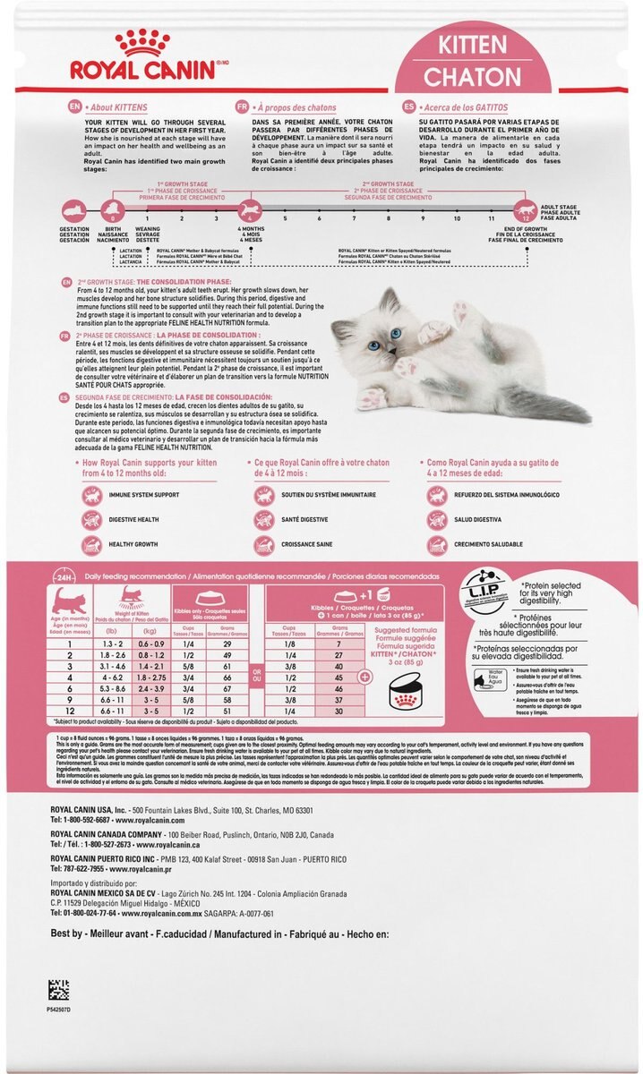 Royal Canin Feline Health Nutrition Kitten Dry Cat Food