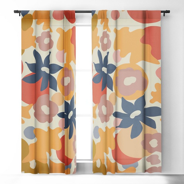 1pc Blackout Window Curtain Panel Deny Designs