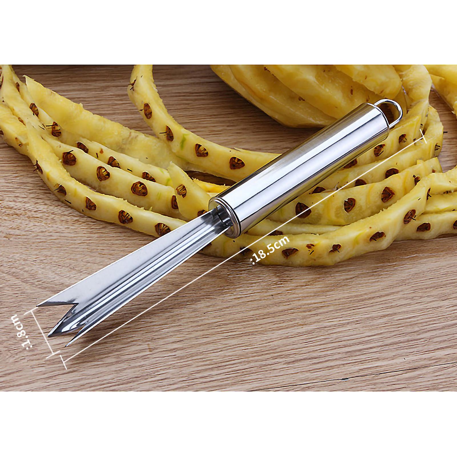 Fruit Peeler Knife Pointed Stainless Steel Vegetables Knife Kitchen Supplies For Householdpineapples Shovel