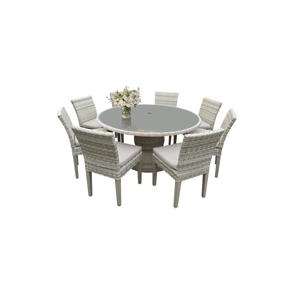 Fairmont 9 piece Patio Dining Set with Cushions