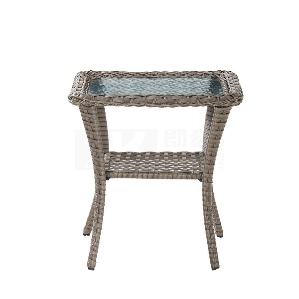 Outdoor Side Table Side Table with Storage