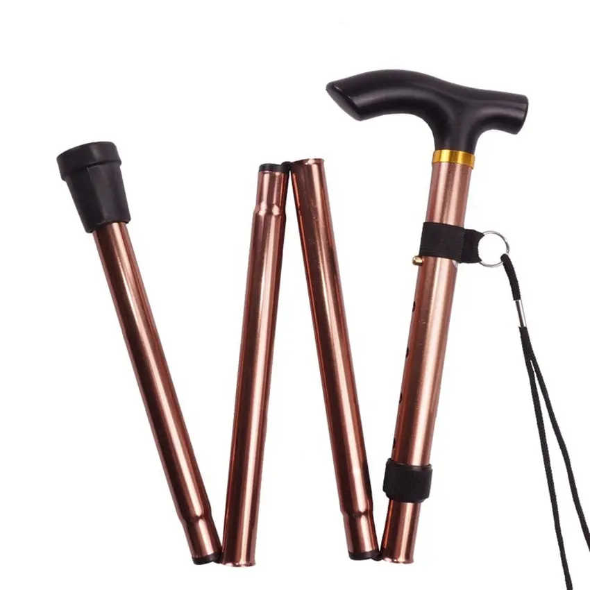 Nordic Folding Alpenstock De Poles Hiking Trekking Men bastones Foldable Adjustable Cheap Crutches Walking Stick Walking Cane