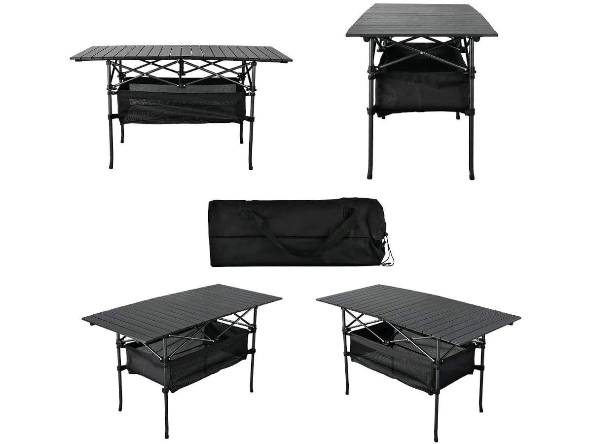 MPM Models Camping Table, Black