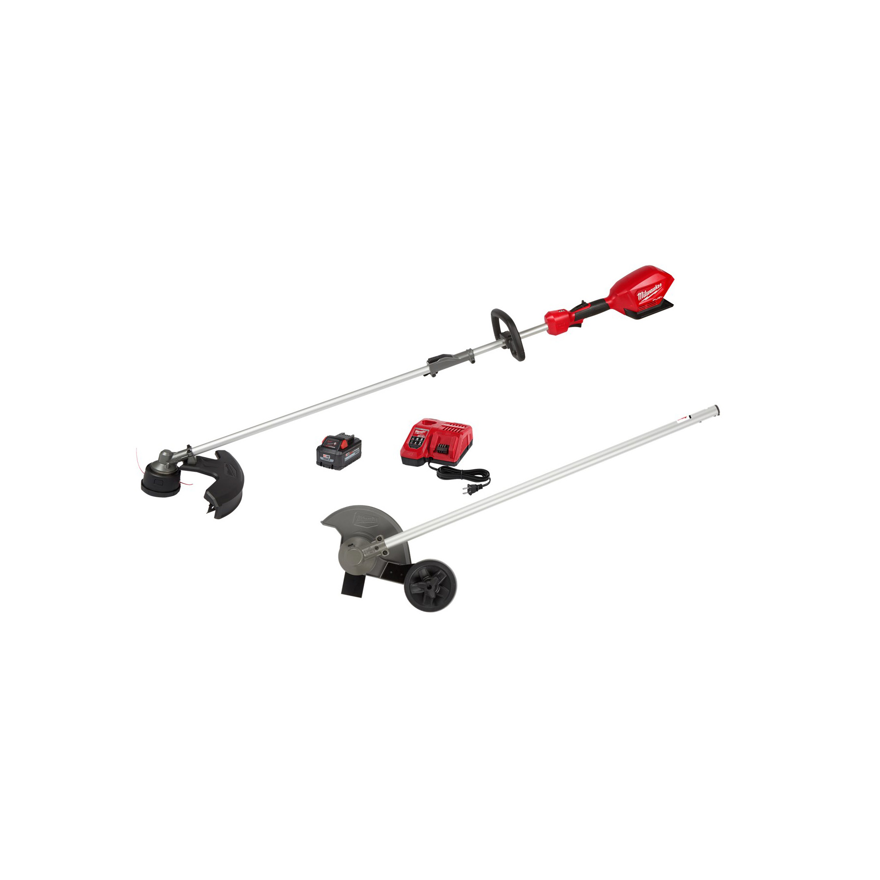 MW M18 FUEL Quik-lok Outdoor Power Equipment String Trimmer + Edger Collection