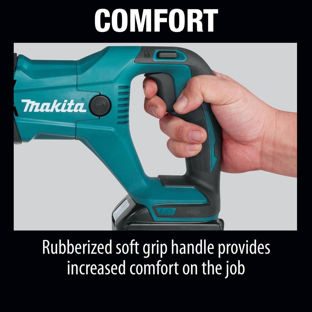 Makita 18V 5.0Ah LXT Lithium-Ion Cordless Reciprocating Saw Kit XRJ04T