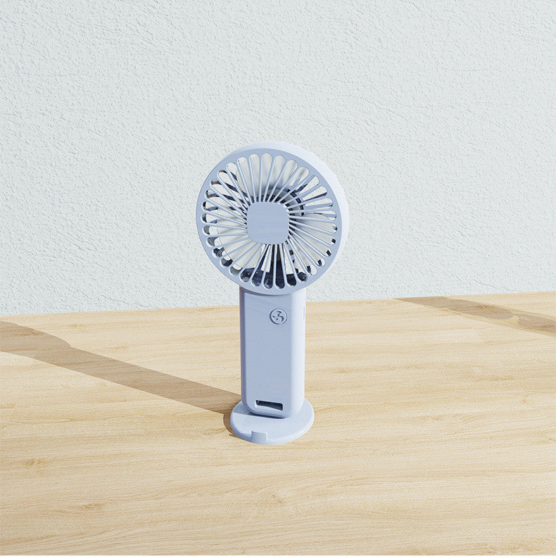 Paptzroi Portable Mini Handheld Charging Electric Fan Mini Handheld Usb Pocket Electric Pocket USB Protable With Bracket Fans Small Ac Fan for Bedroom Small Fan for Tent Fan Clip on Pole Small Blower