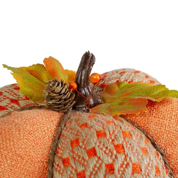 Autumn Harvest Textured Thanksgiving Pumpkin