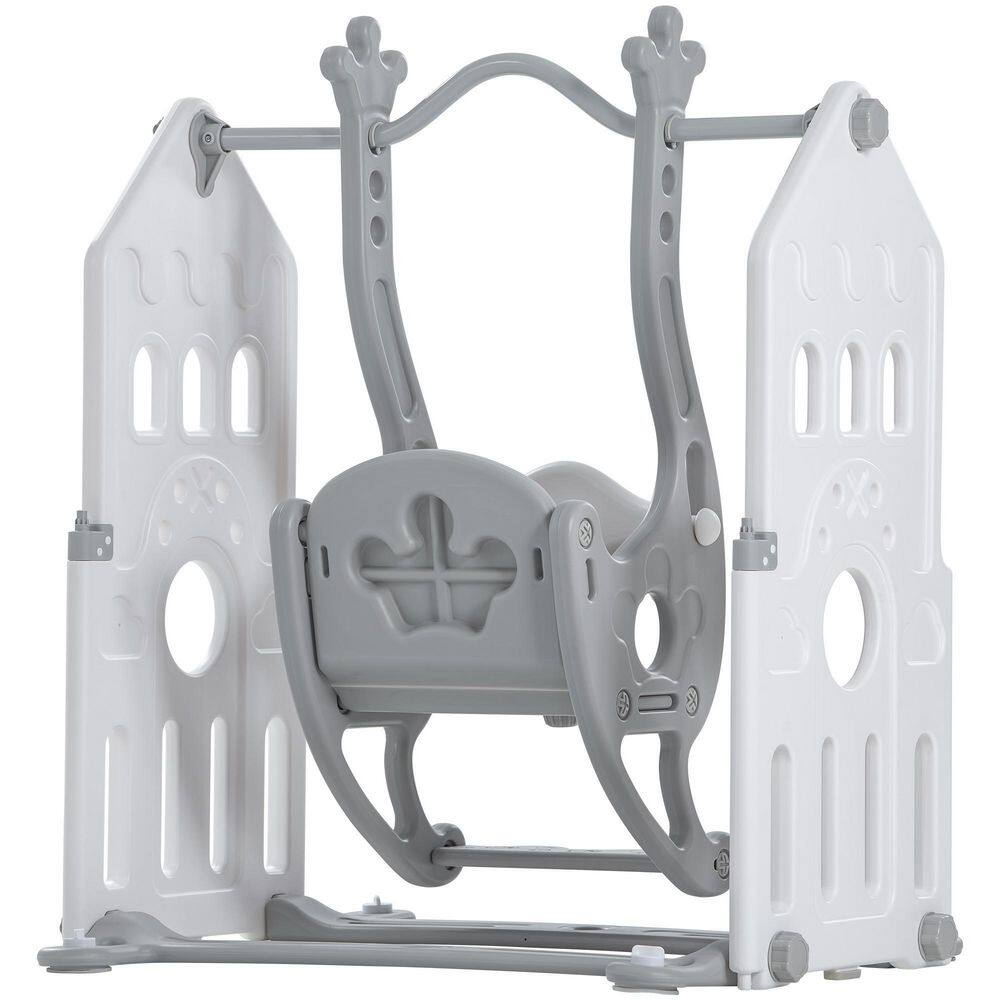 Kids Indoor and Outdoor Freestanding Swing Set LMM292570E