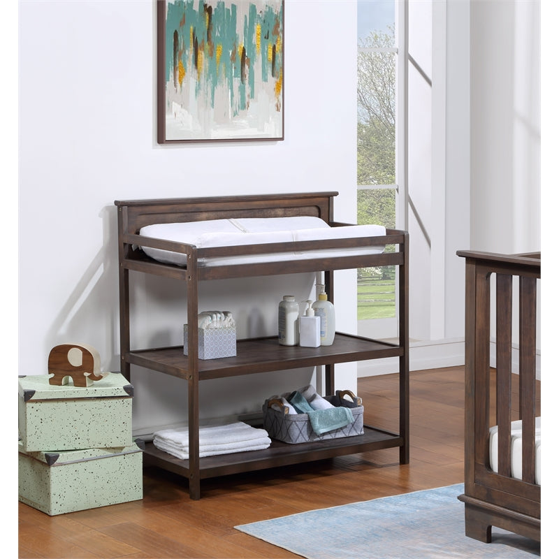 Suite Bebe Grayson Changing Table Rustic Barnwood