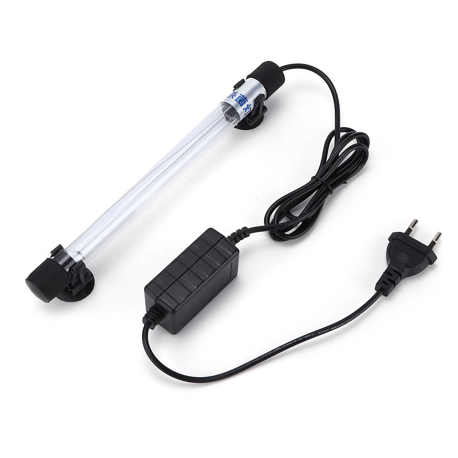 Aquarium Submersible Clean Light Uv Sterilizer Green Algae Clean Lamp For Fish Tanks Pondeu Plug 220240v 5w