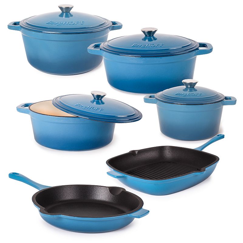 BergHOFF Neo 10-pc. Cast-Iron Cookware Set