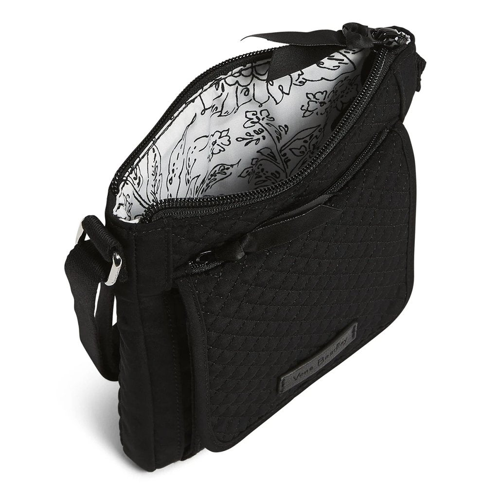 Vera Bradley  RFID Mini Hipster in Microfiber Classic Black