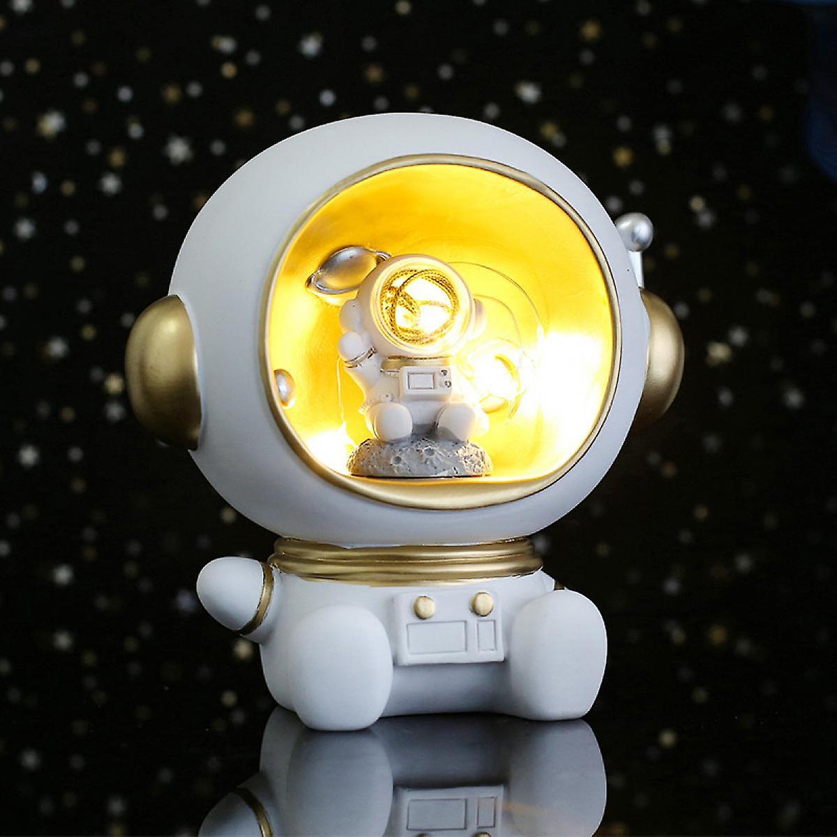 Astronaut Bedroom Atmosphere Xingx Night Light Astronaut Creative Ornaments Children's Birthday Gifts(2pcs)