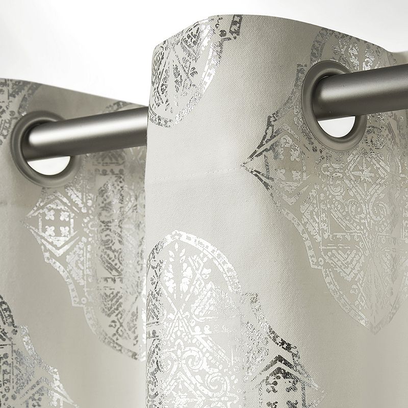 Exclusive Home Augustus Metallic Window Curtains