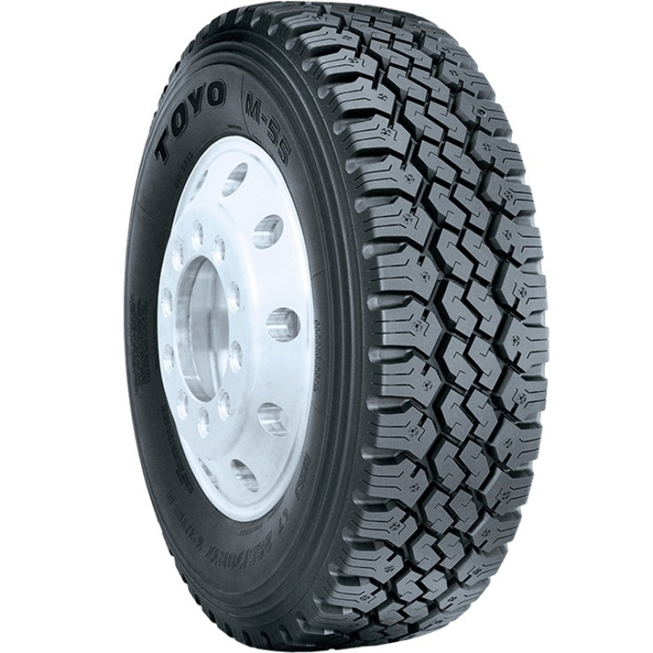 Toyo M55 Tire - LT275/70R18 125/122Q E/10 (1.32 FET Inc.) - 312310