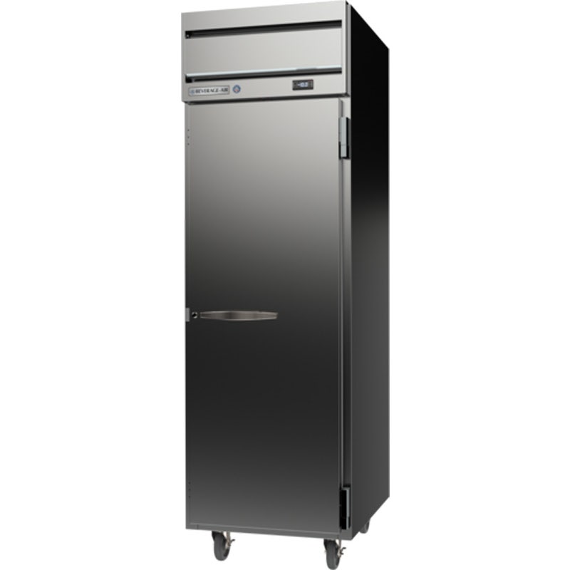 Beverage-Air HFPS1HC-1S Reach-In Freezer， Horizon Series， 1 Solid Door， 1-Section