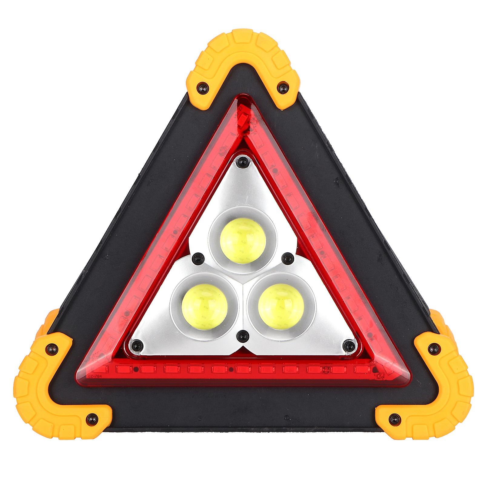 Triangular Led Work Light Usb Rechargeable Cob Flood Light For Outdoor Camping Car Repairing