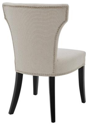 Dresden Fabric Chair  (Set of 2)   Contemporary   Dining Chairs   by VirVentures  Houzz